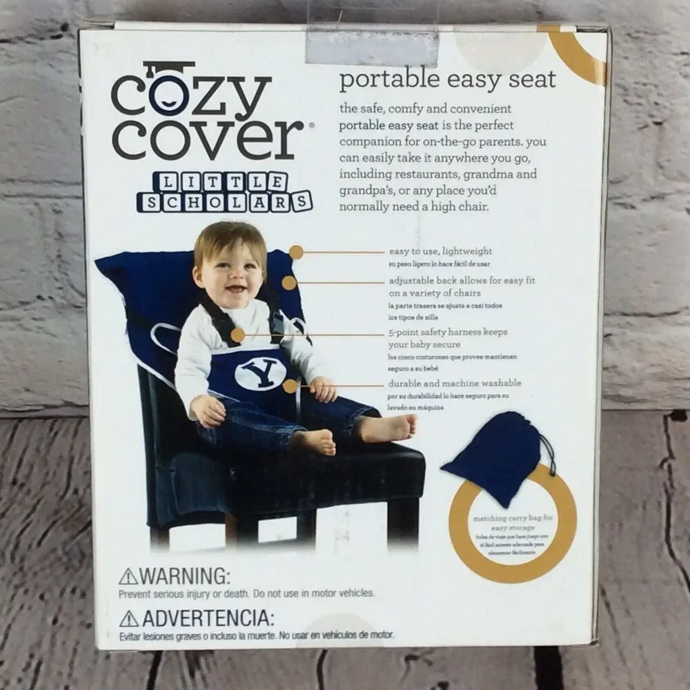 NCAA BYU Cougars Cozy Cover Portable Easy Seat Game Day Tailgating School Spirit